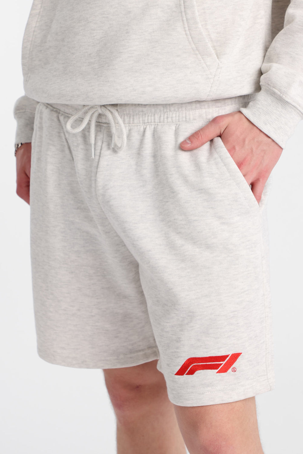 F1 Embroidered Fleece Shorts 7