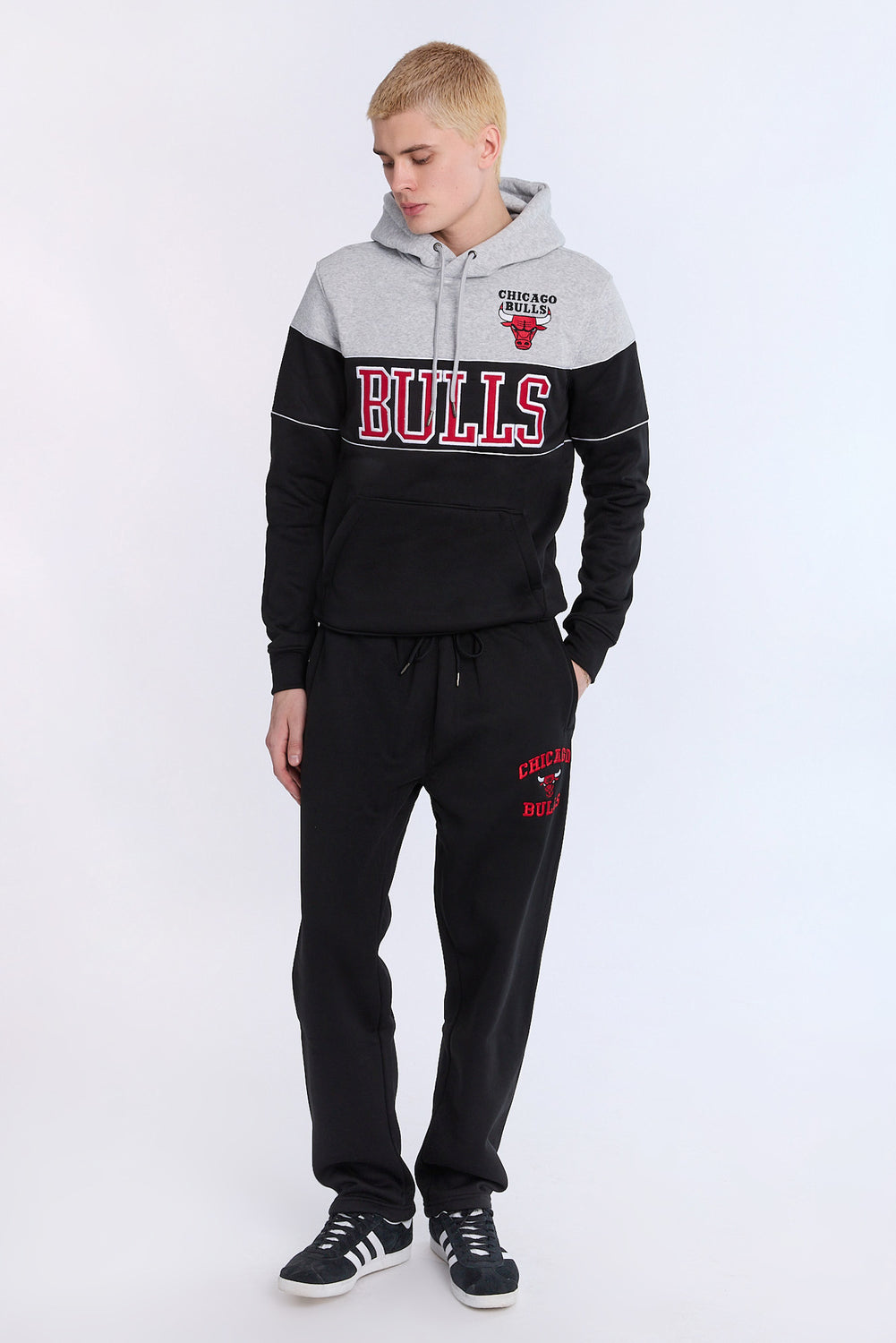 Mens Chicago Bulls Straight Leg Sweatpant Mens Chicago Bulls Straight Leg Sweatpant