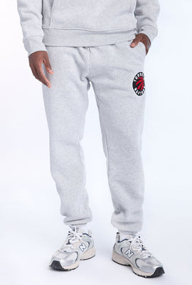 Jogger en molleton gris chiné Toronto Raptors homme