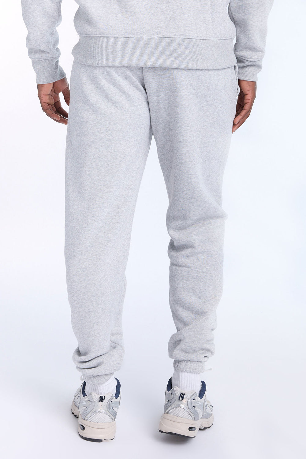 Jogger en molleton gris chiné Chicago Bulls homme Jogger en molleton gris chiné Chicago Bulls homme
