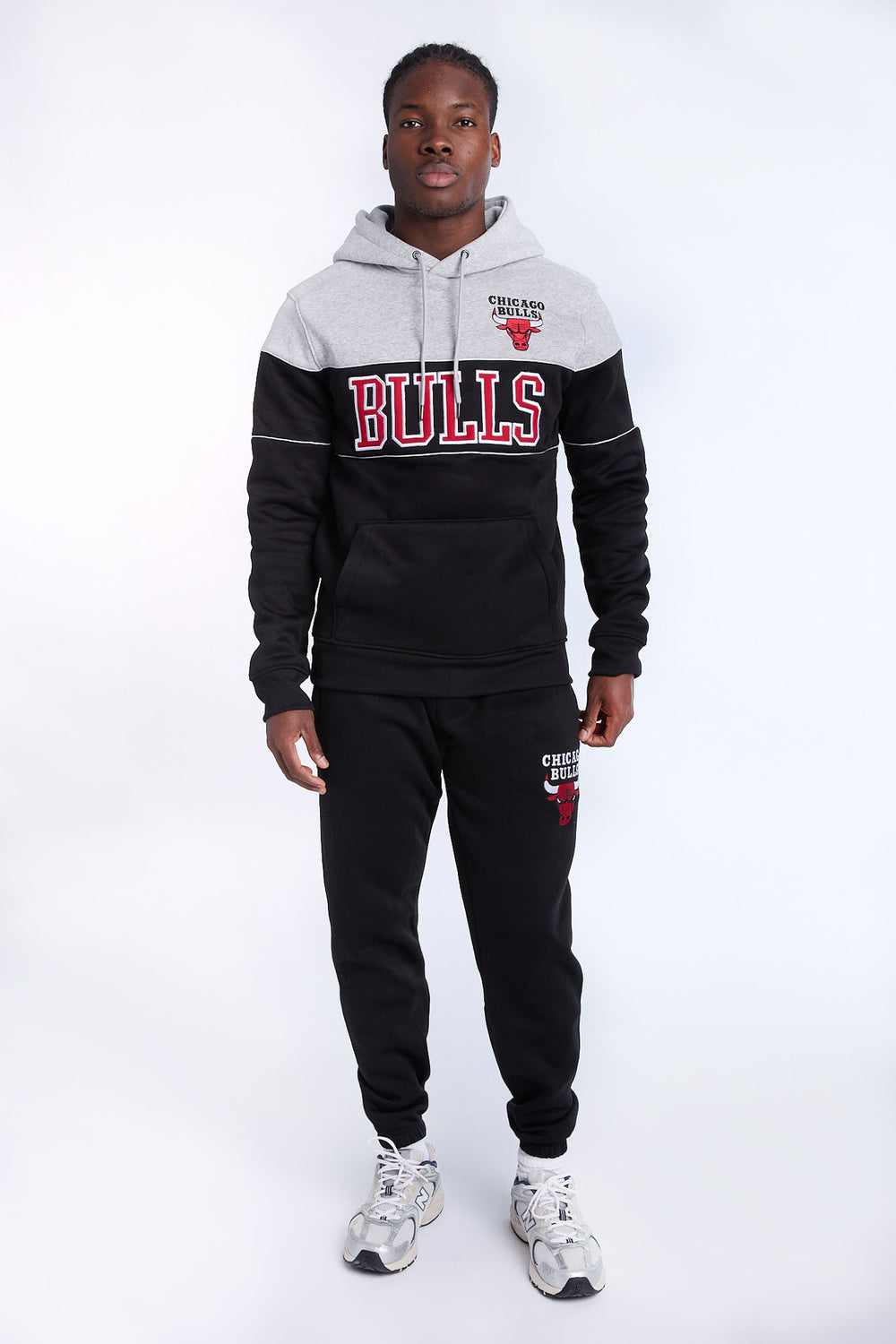 Jogger en molleton noir Chicago Bulls homme Jogger en molleton noir Chicago Bulls homme