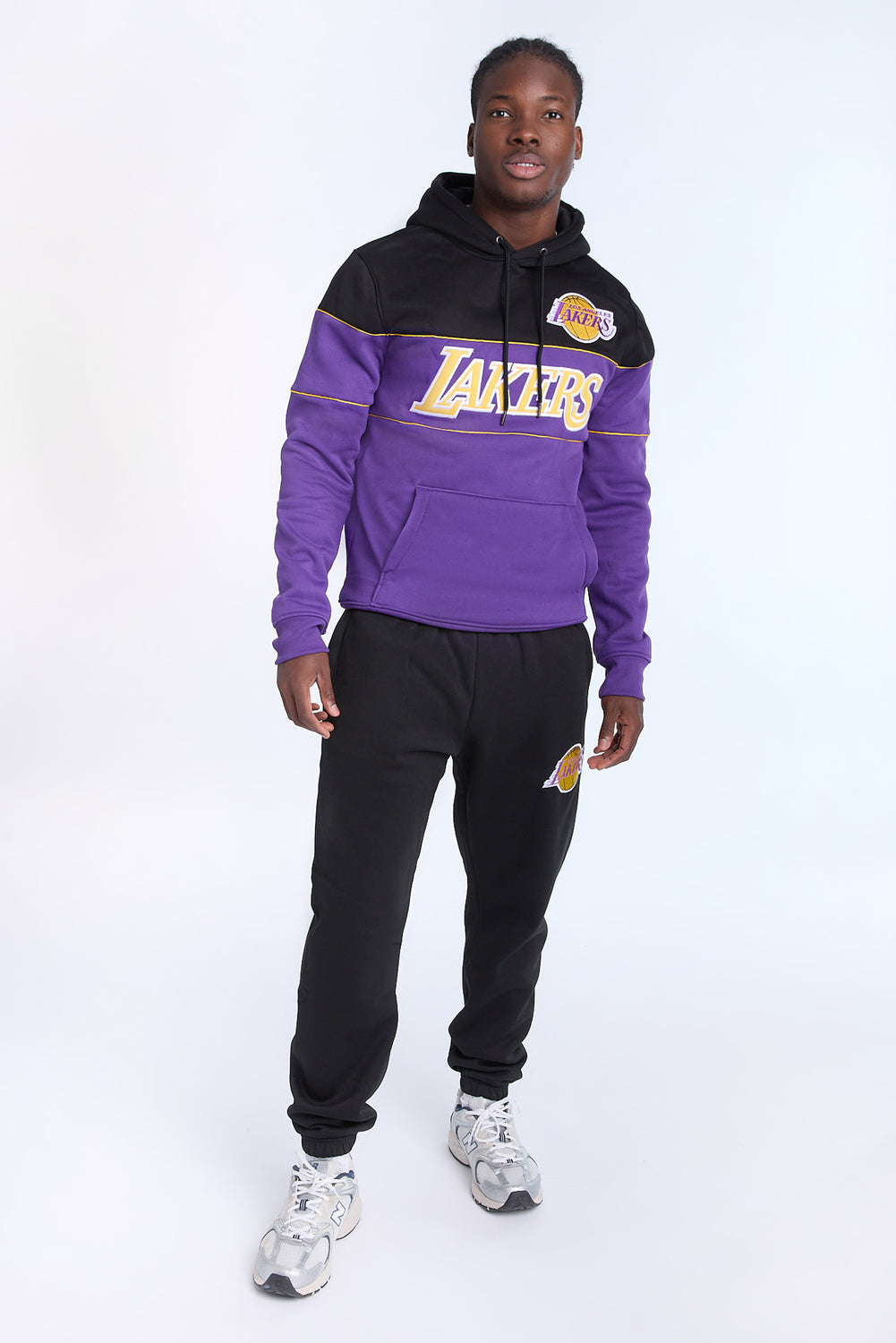 Jogger en molleton noir LA Lakers homme Jogger en molleton noir LA Lakers homme