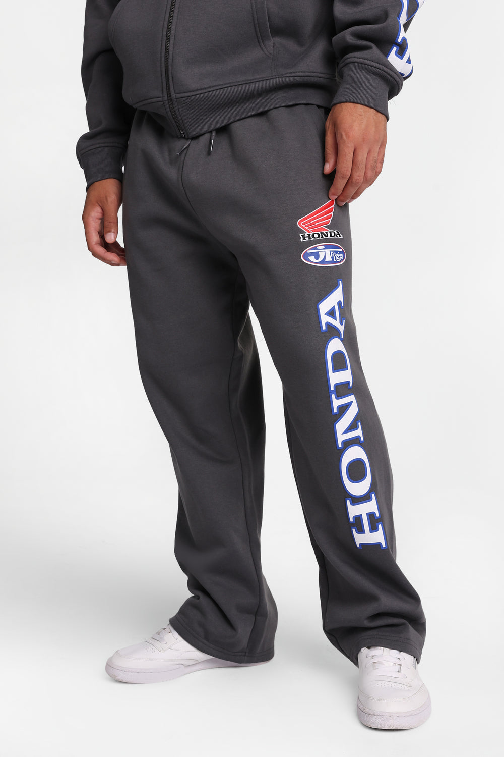 Pantalon en molleton imprimé Honda Pantalon en molleton imprimé Honda