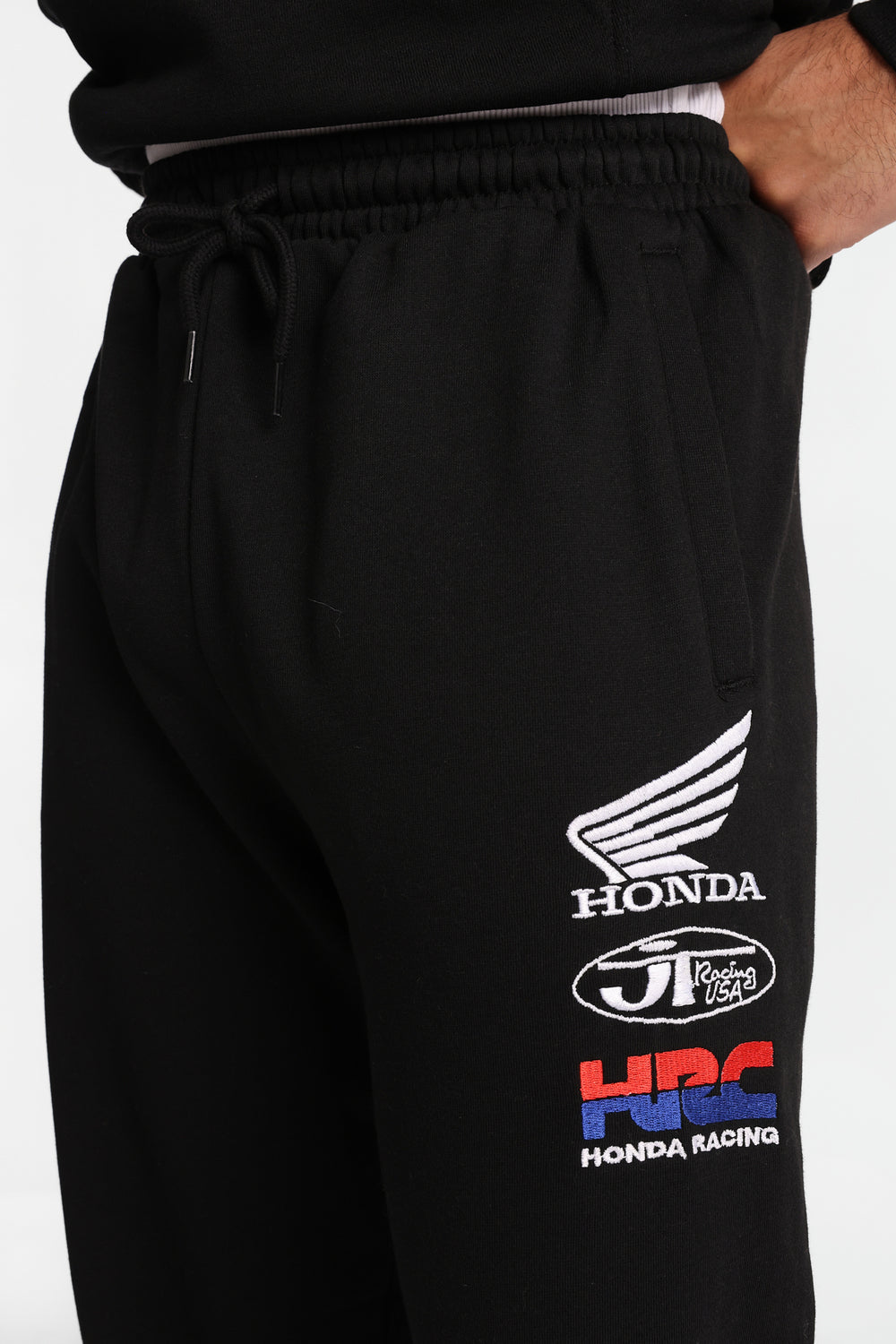 Pantalon en molleton brodé Honda Racing Pantalon en molleton brodé Honda Racing