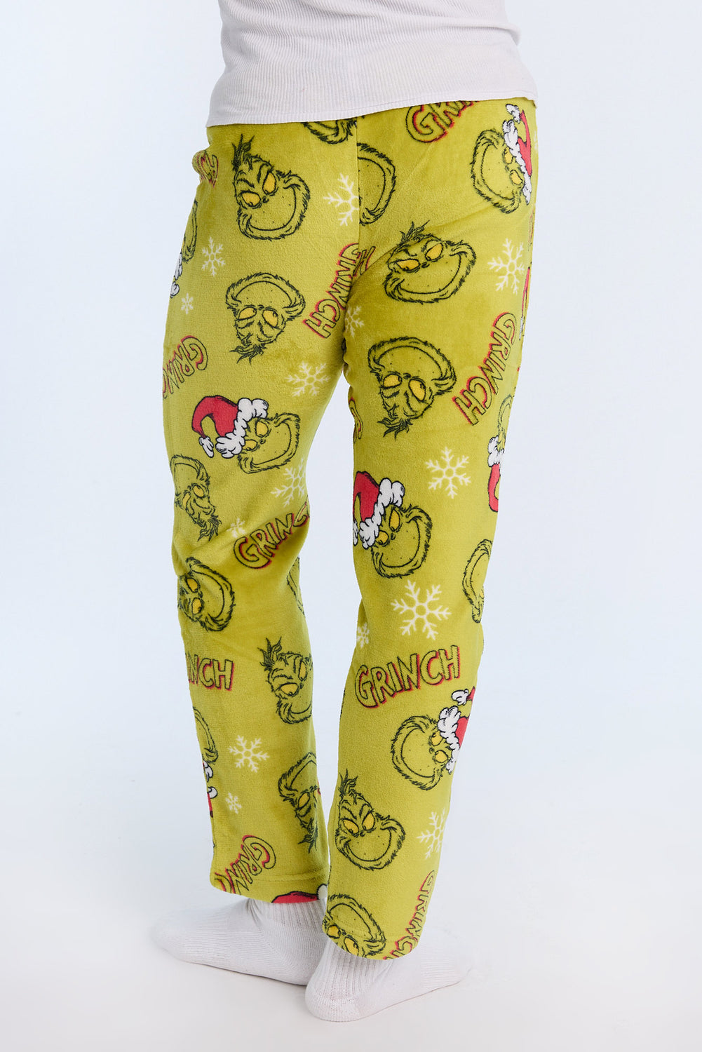 Pantalon de pyjama en peluche vert The Grinch homme Pantalon de pyjama en peluche vert The Grinch homme