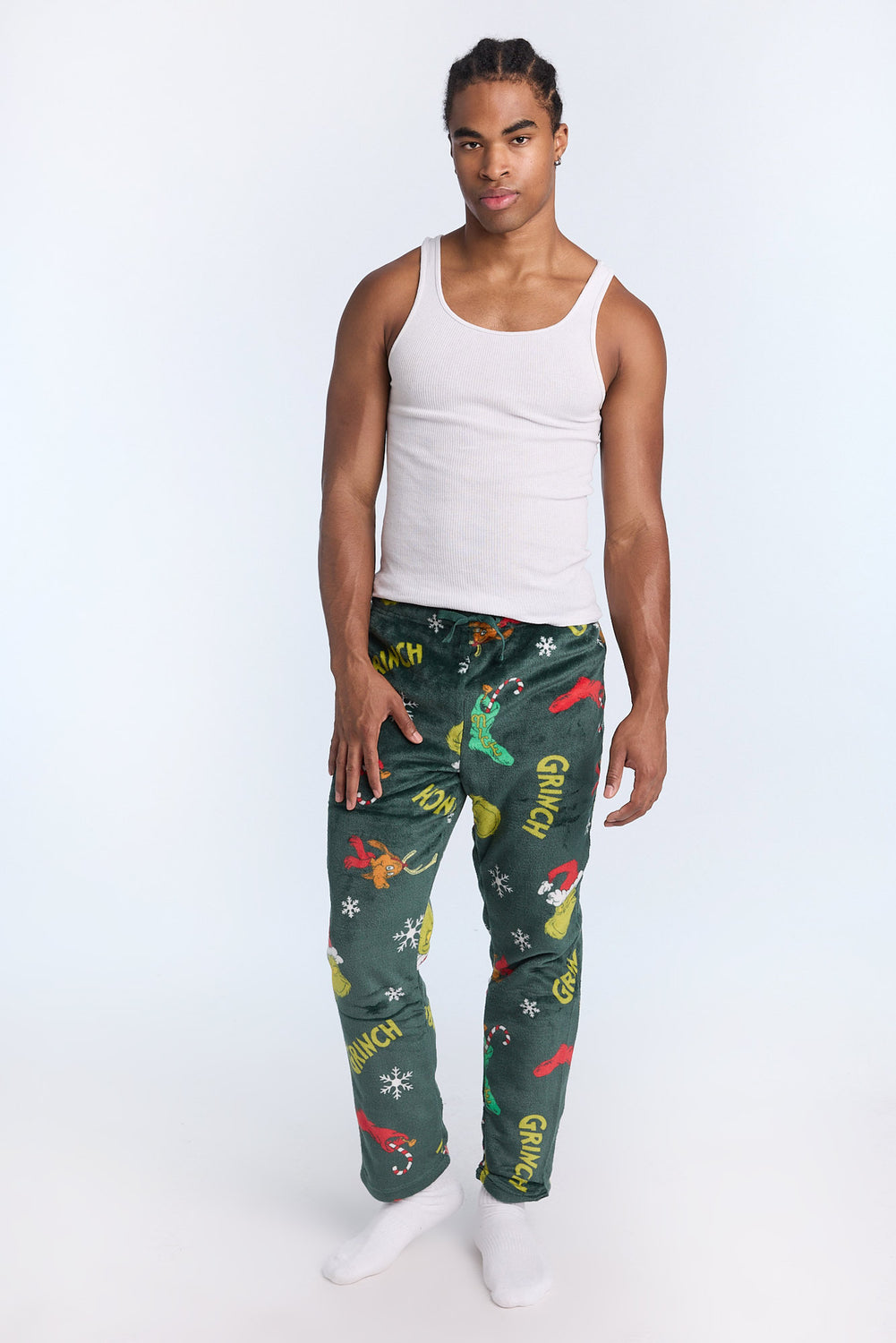 Pantalon de pyjama imprimé The Grinch homme Pantalon de pyjama imprimé The Grinch homme