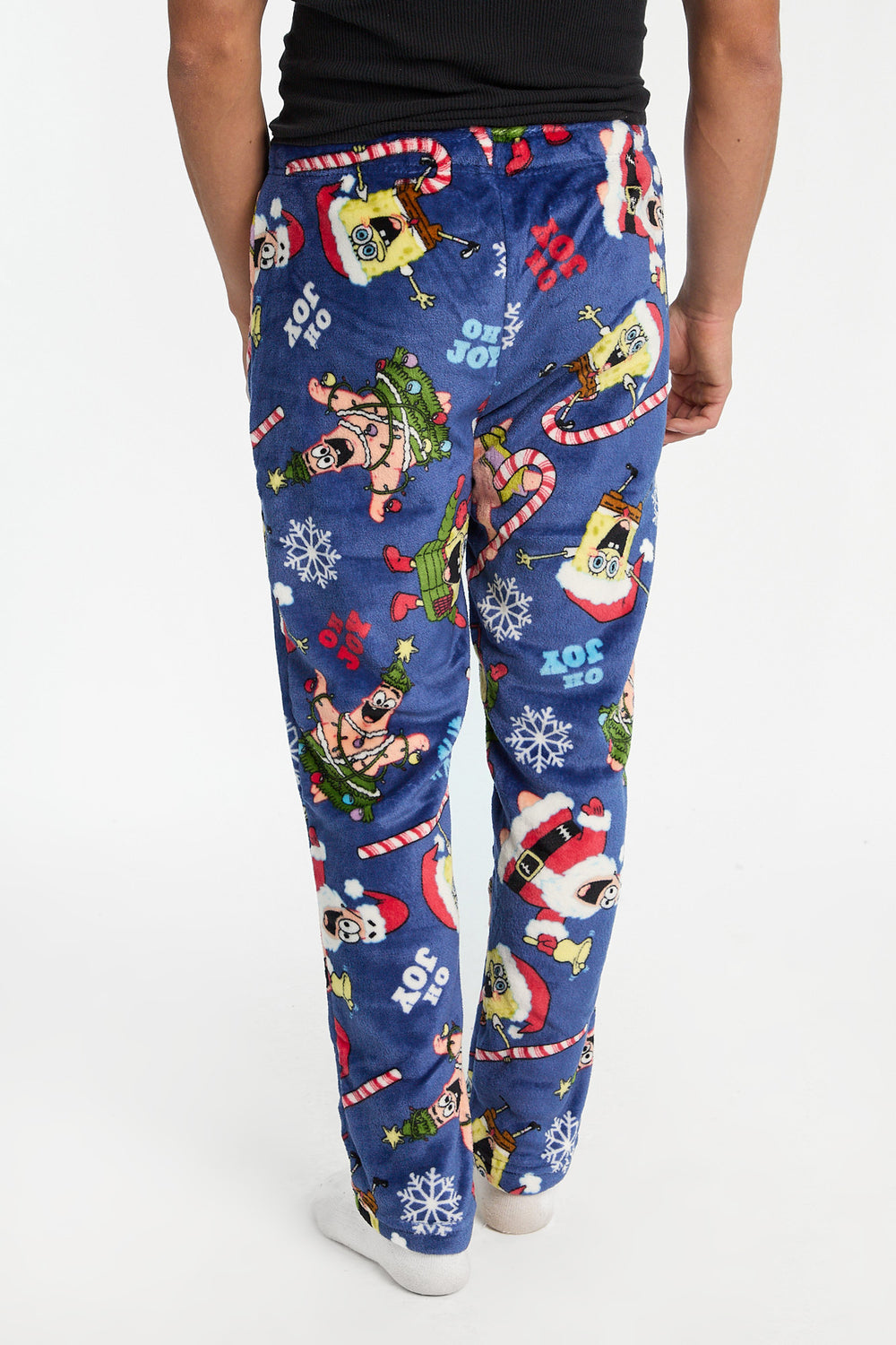 Mens SpongeBob Oh Joy Plush Pajama Pant Mens SpongeBob Oh Joy Plush Pajama Pant