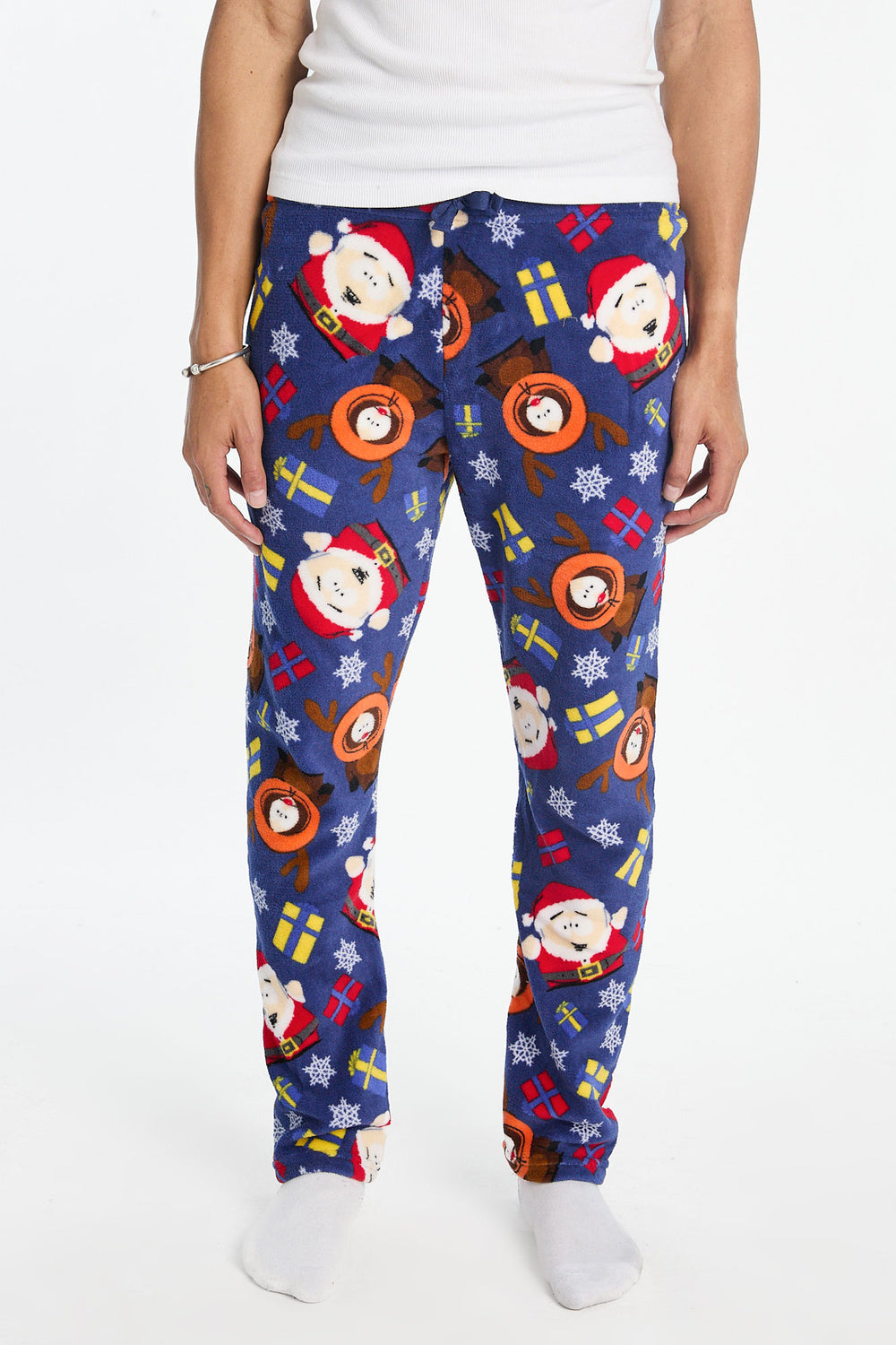 Mens South Park Christmas Plush Pajama Pant Mens South Park Christmas Plush Pajama Pant