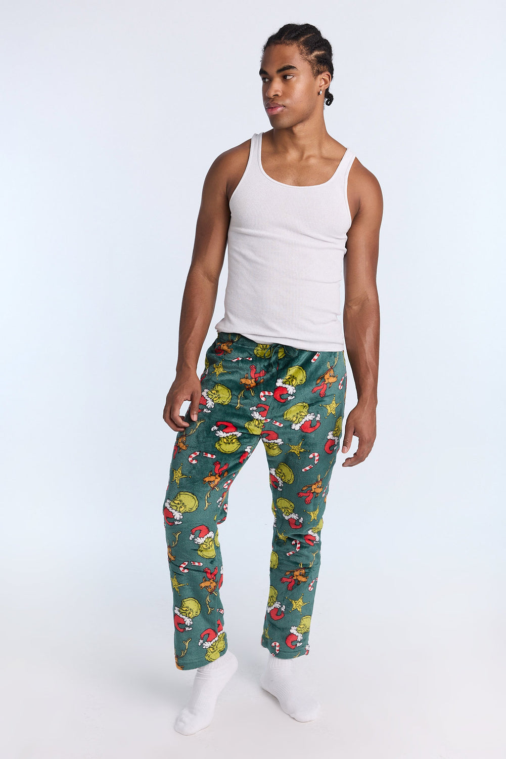 Pantalon de pyjama imprimé The Grinch homme Pantalon de pyjama imprimé The Grinch homme