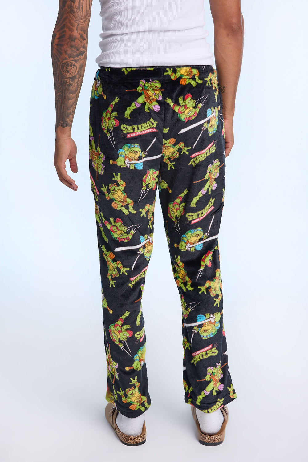 Pantalon de pyjama en peluche TMNT homme Pantalon de pyjama en peluche TMNT homme