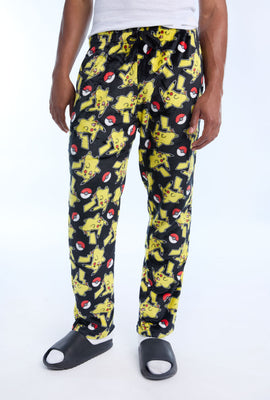 Pantalon de pyjama en peluche Pokémon homme