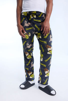 Pantalon de pyjama en peluche Shrek et Donkey homme