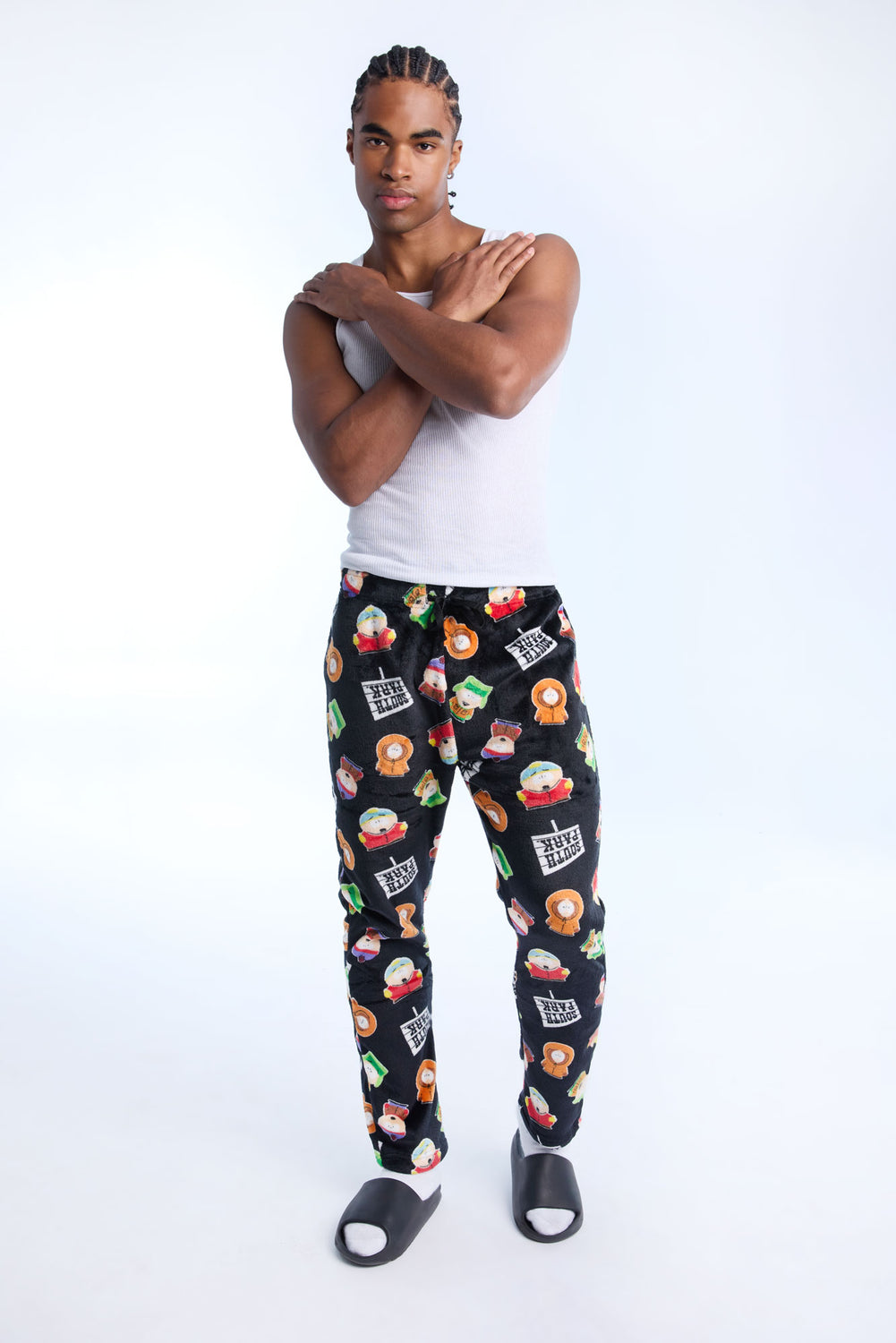 Pantalon de pyjama en peluche South Park homme Pantalon de pyjama en peluche South Park homme