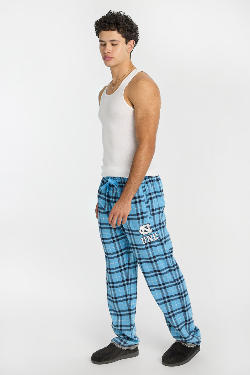 Pantalon de pyjama à carreaux UNC Tar Heels homme Pantalon de pyjama à carreaux UNC Tar Heels homme