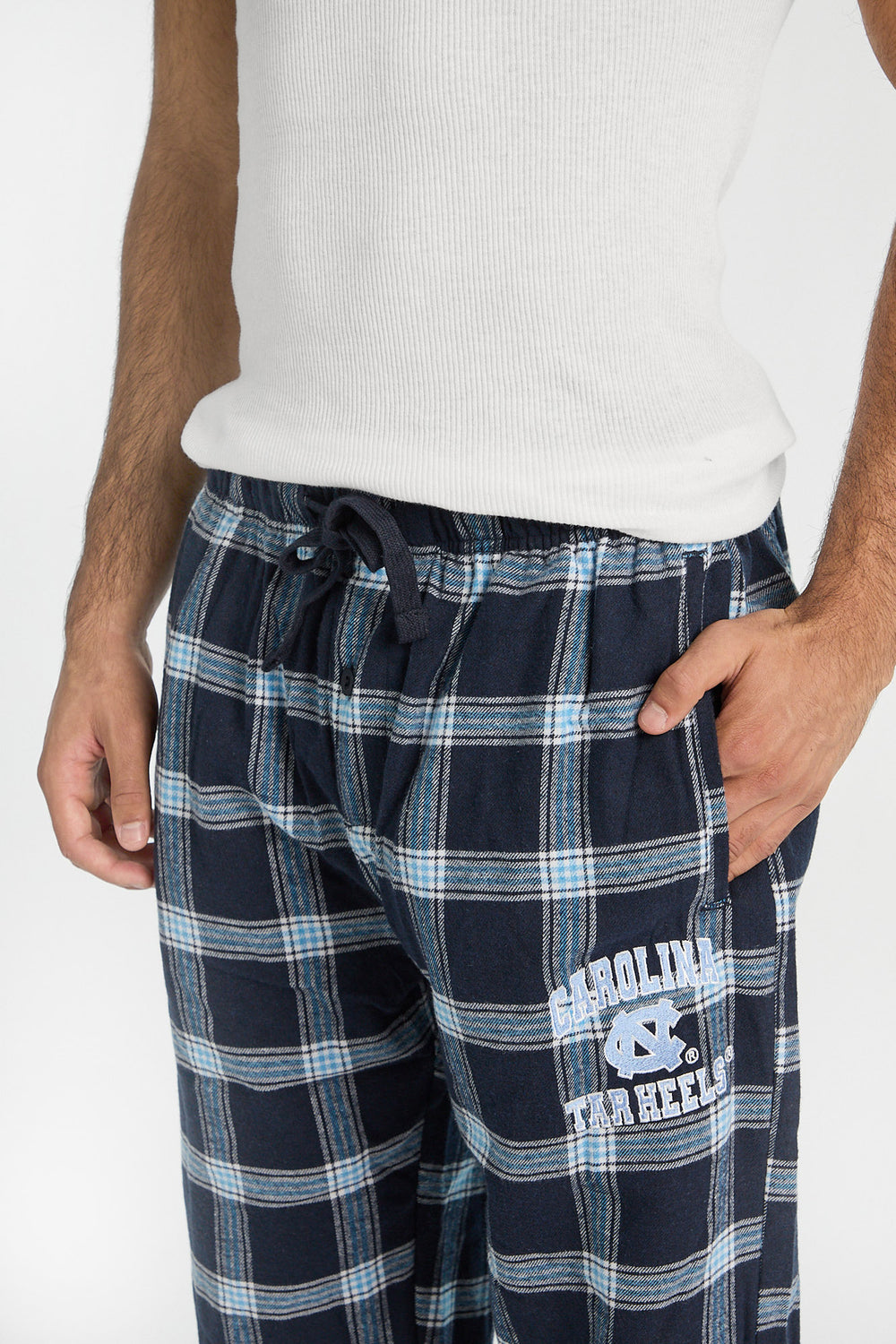 Pantalon de pyjama à carreaux North Carolina Tar Heels homme Pantalon de pyjama à carreaux North Carolina Tar Heels homme