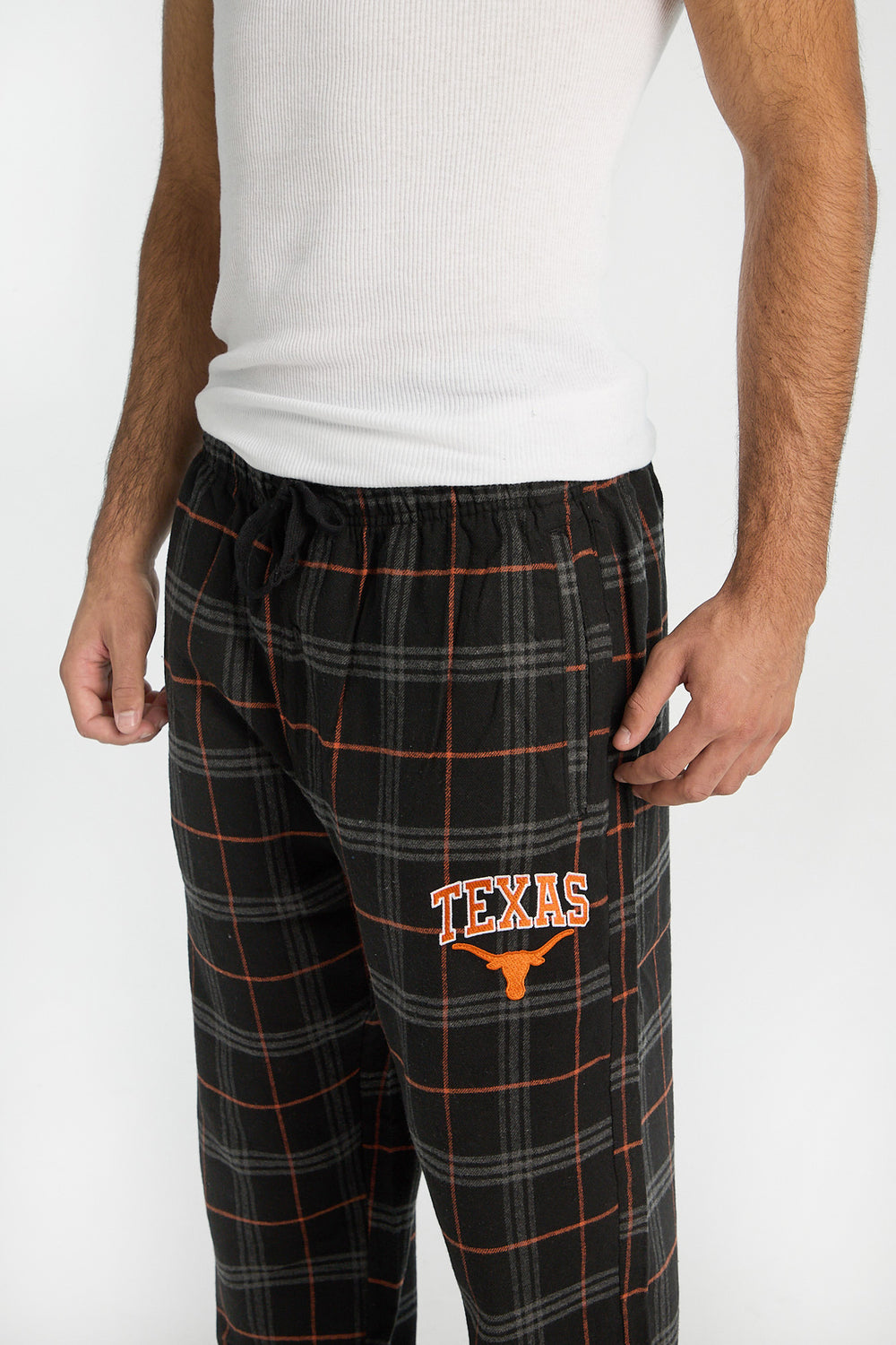 Mens Texas Longhorns Varsity Plaid Pajama Pant Mens Texas Longhorns Varsity Plaid Pajama Pant