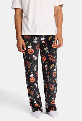 Spooky Snoopy Plush Pajama Pants