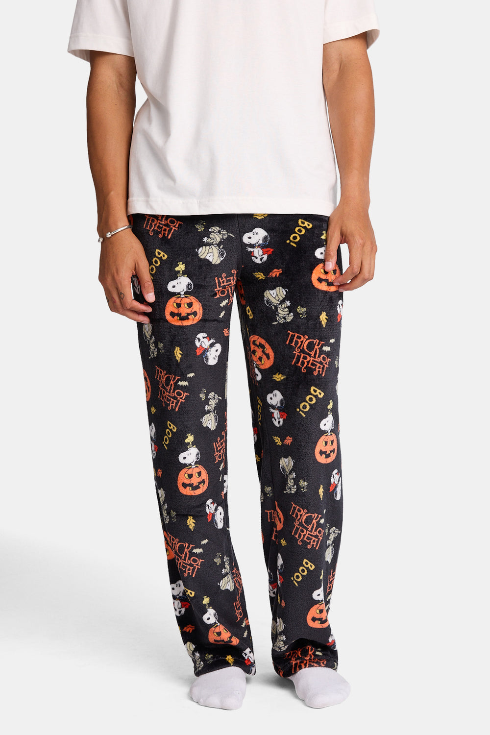 Spooky Snoopy Plush Pajama Pants Spooky Snoopy Plush Pajama Pants