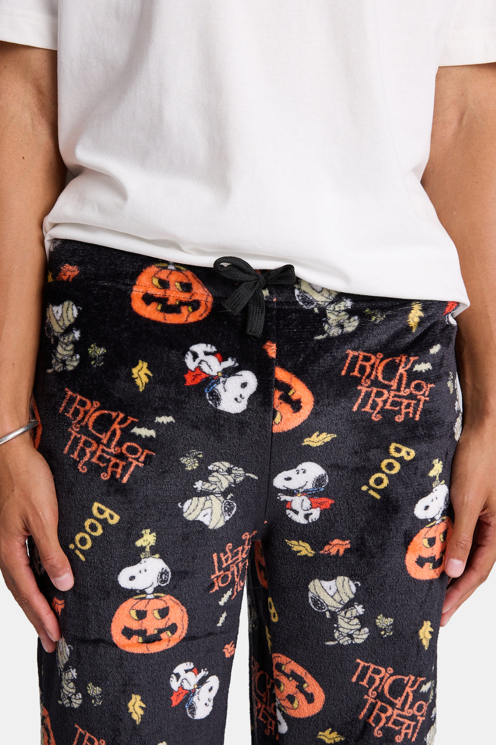 Spooky Snoopy Plush Pajama Pants Spooky Snoopy Plush Pajama Pants