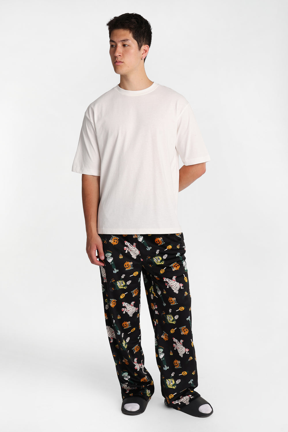 Peanuts Snoopy Mummy Silky Fleece Pajama Pants Peanuts Snoopy Mummy Silky Fleece Pajama Pants