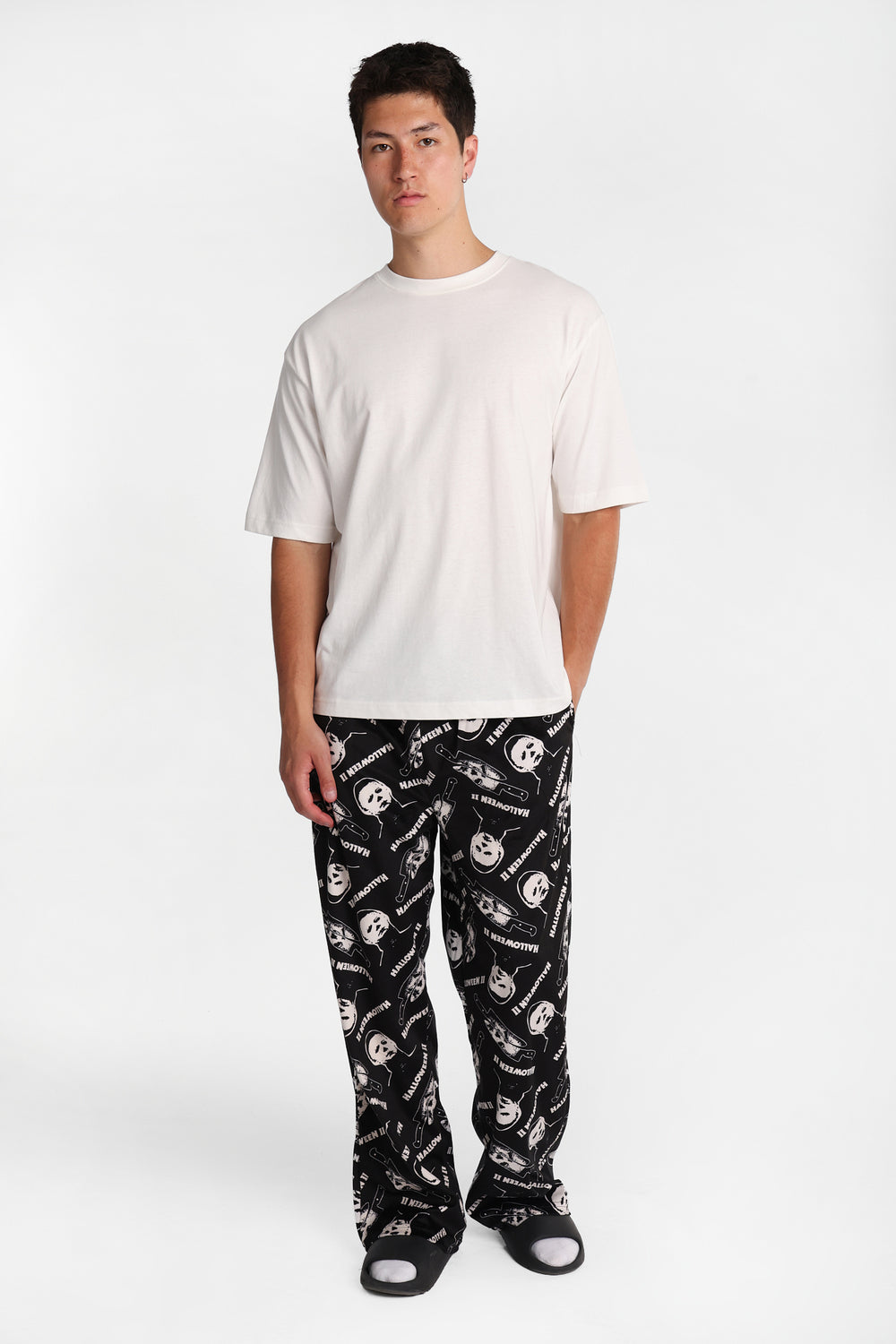 Halloween Silky Fleece Pajama Pants Halloween Silky Fleece Pajama Pants