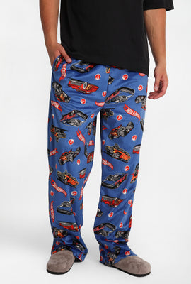 Pantalon pyjama en molleton soyeux imprimé Hot Wheels