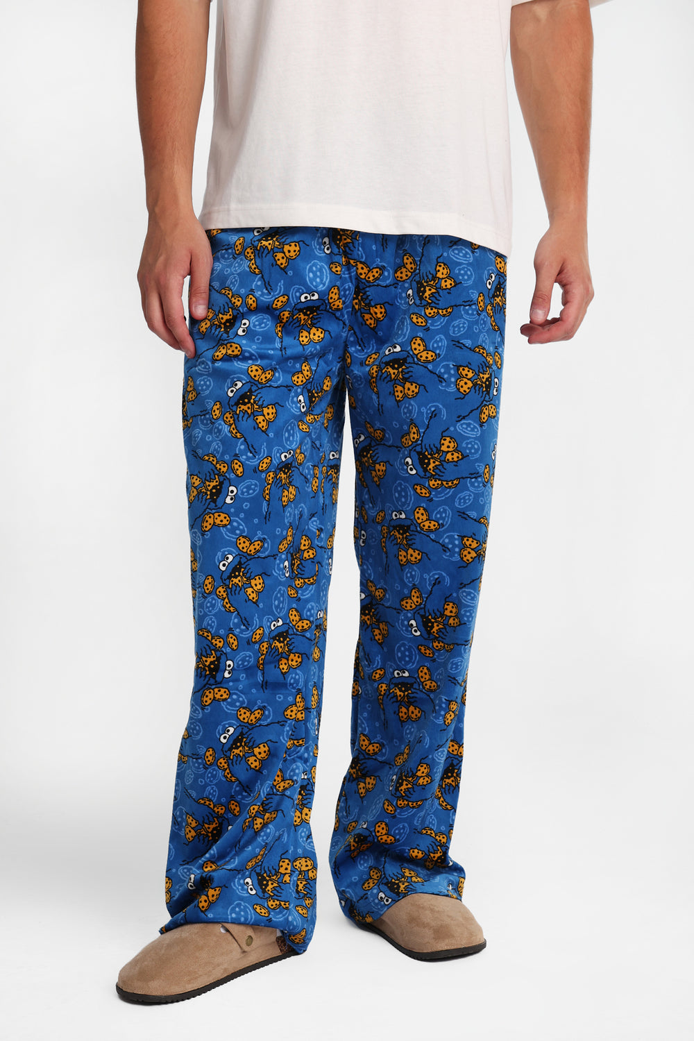 Cookie Monster Silky Fleece Pajama Pants Cookie Monster Silky Fleece Pajama Pants