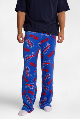 Pantalon pyjama pelucheux imprimé Buffalo Bills