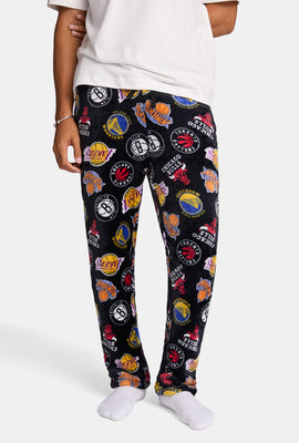 Pantalon de pyjama en peluche imprimé NBA