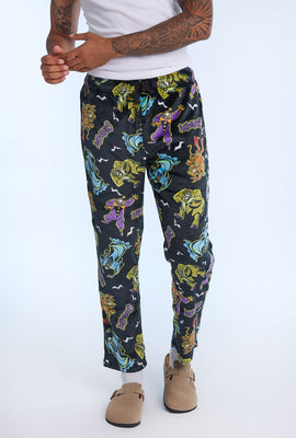 Pantalon de pyjama en peluche Scooby-Doo Halloween homme