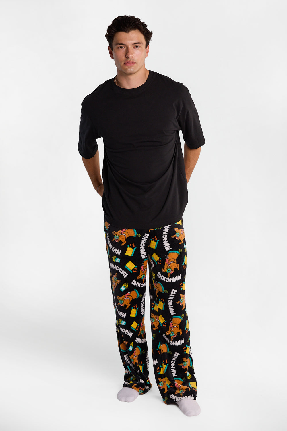 Scooby-Doo! Munchies Plush Pajama Pants Scooby-Doo! Munchies Plush Pajama Pants