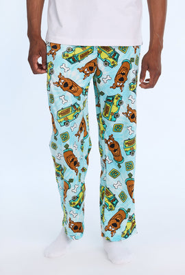 Mens Scooby-Doo Tie-Dye Fleece Pajama Pant