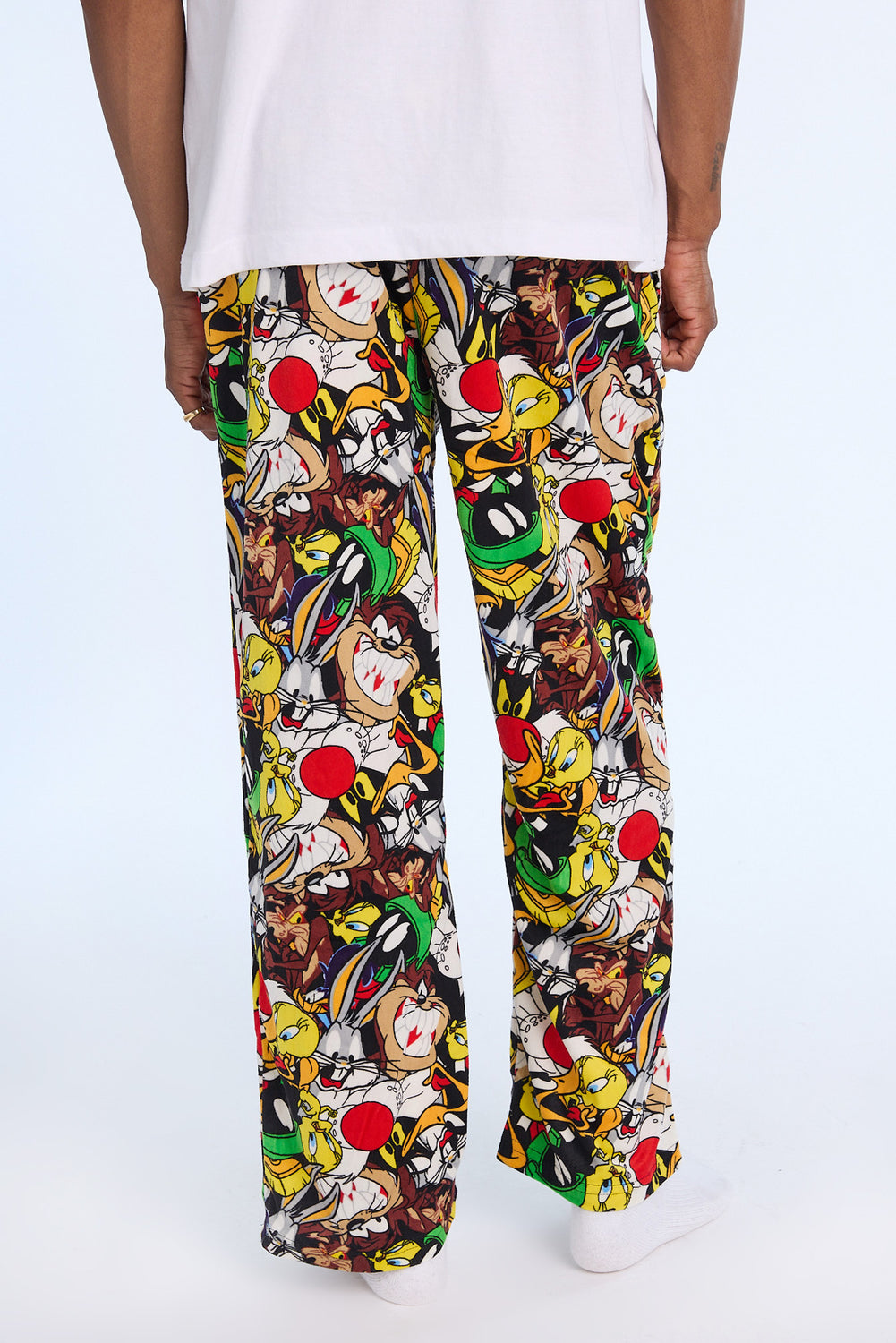 Mens Looney Tunes Fleece Pajama Pant Mens Looney Tunes Fleece Pajama Pant