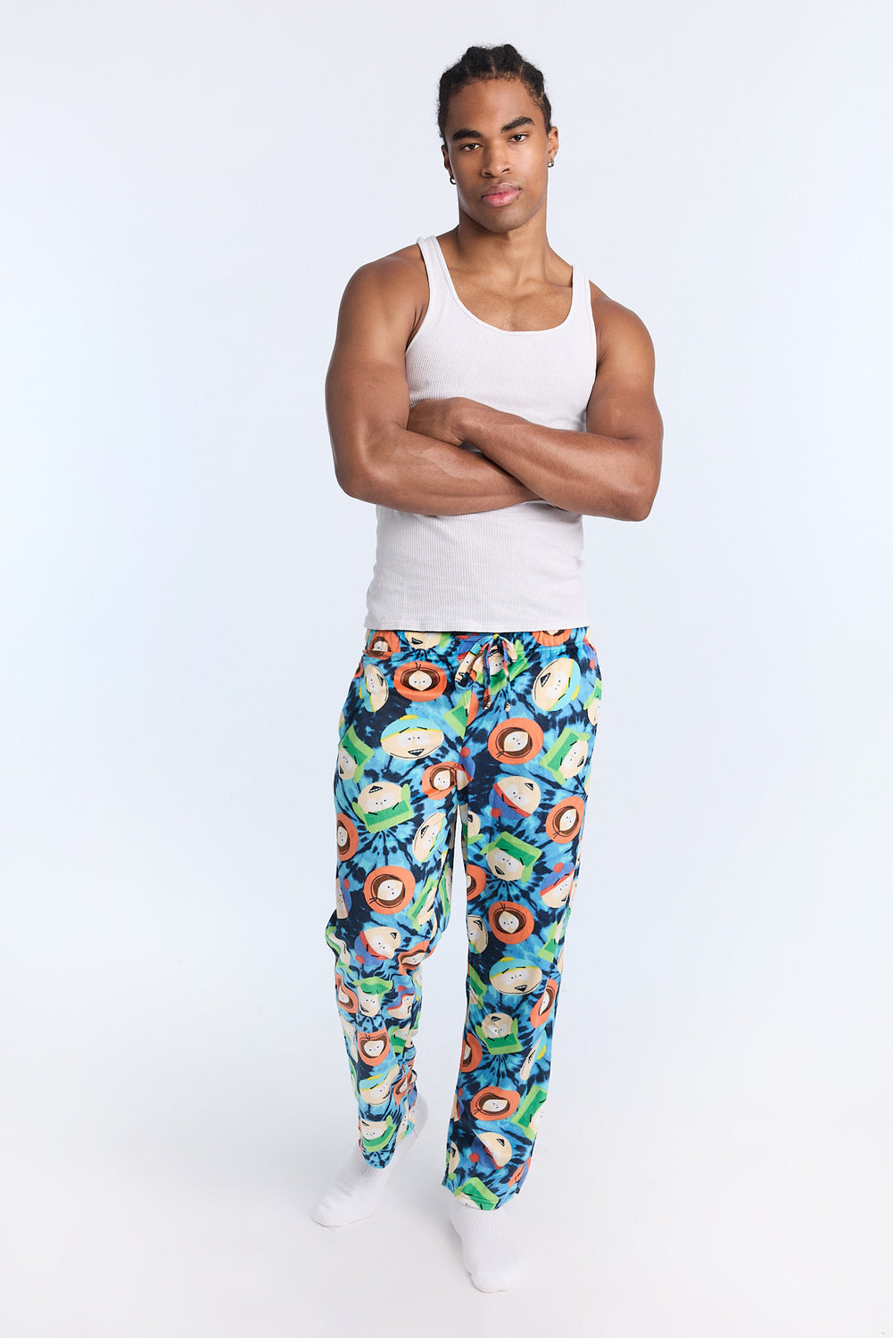 Mens South Park Tie-Dye Pajama Pant Mens South Park Tie-Dye Pajama Pant