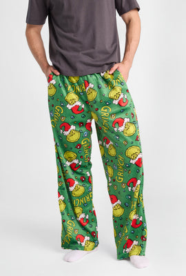 The Grinch Print Pajama Pants