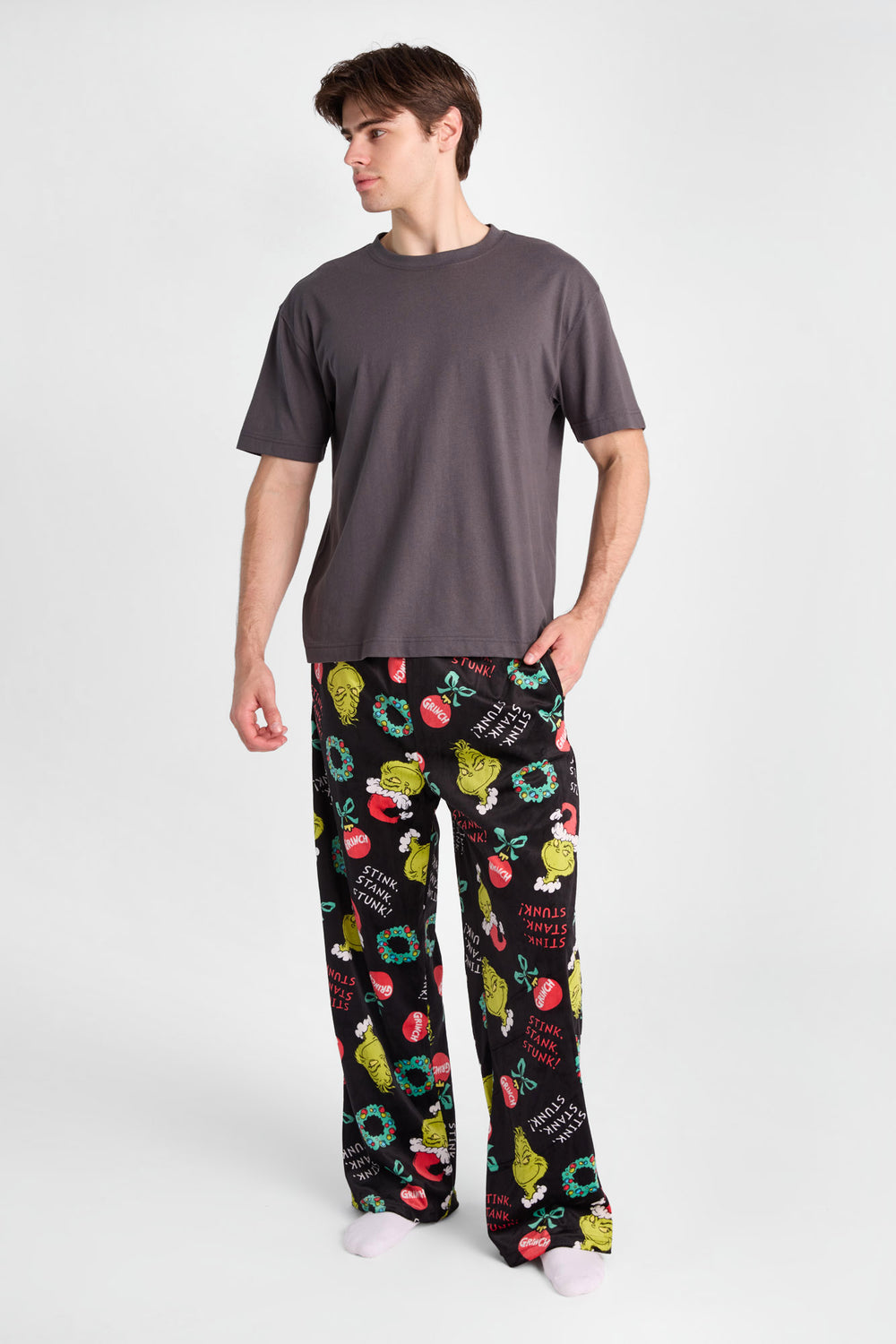 The Grinch Stink, Stank, Stunk! Pajama Pants The Grinch Stink, Stank, Stunk! Pajama Pants