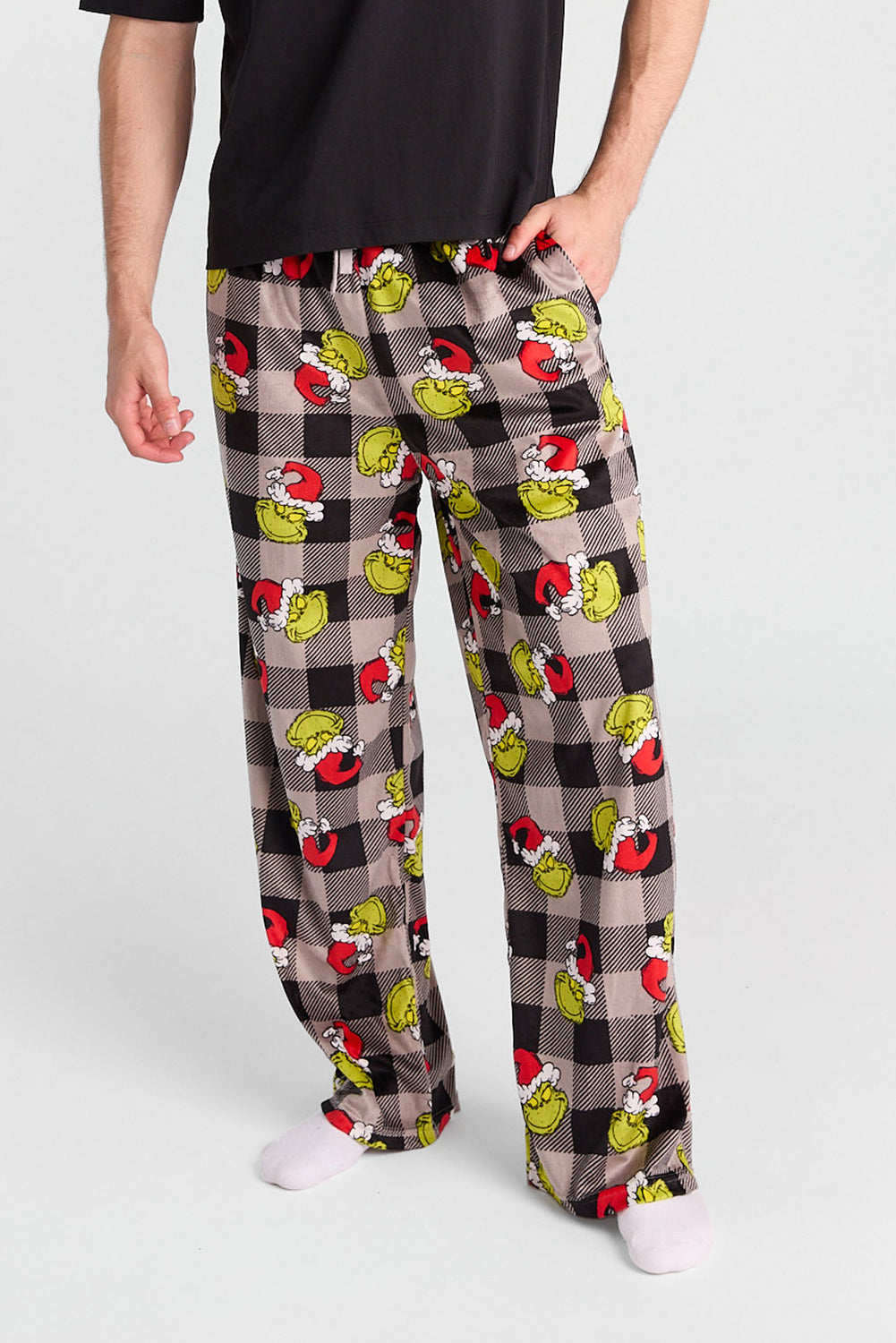 The Grinch Plaid Pajama Pants The Grinch Plaid Pajama Pants