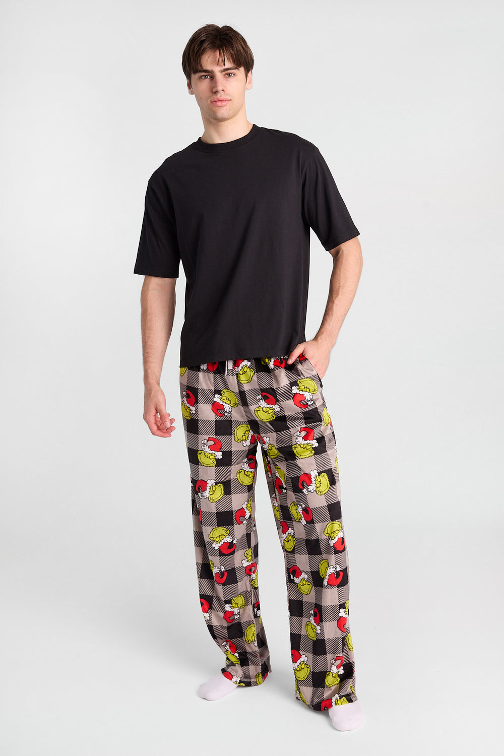 The Grinch Plaid Pajama Pants The Grinch Plaid Pajama Pants