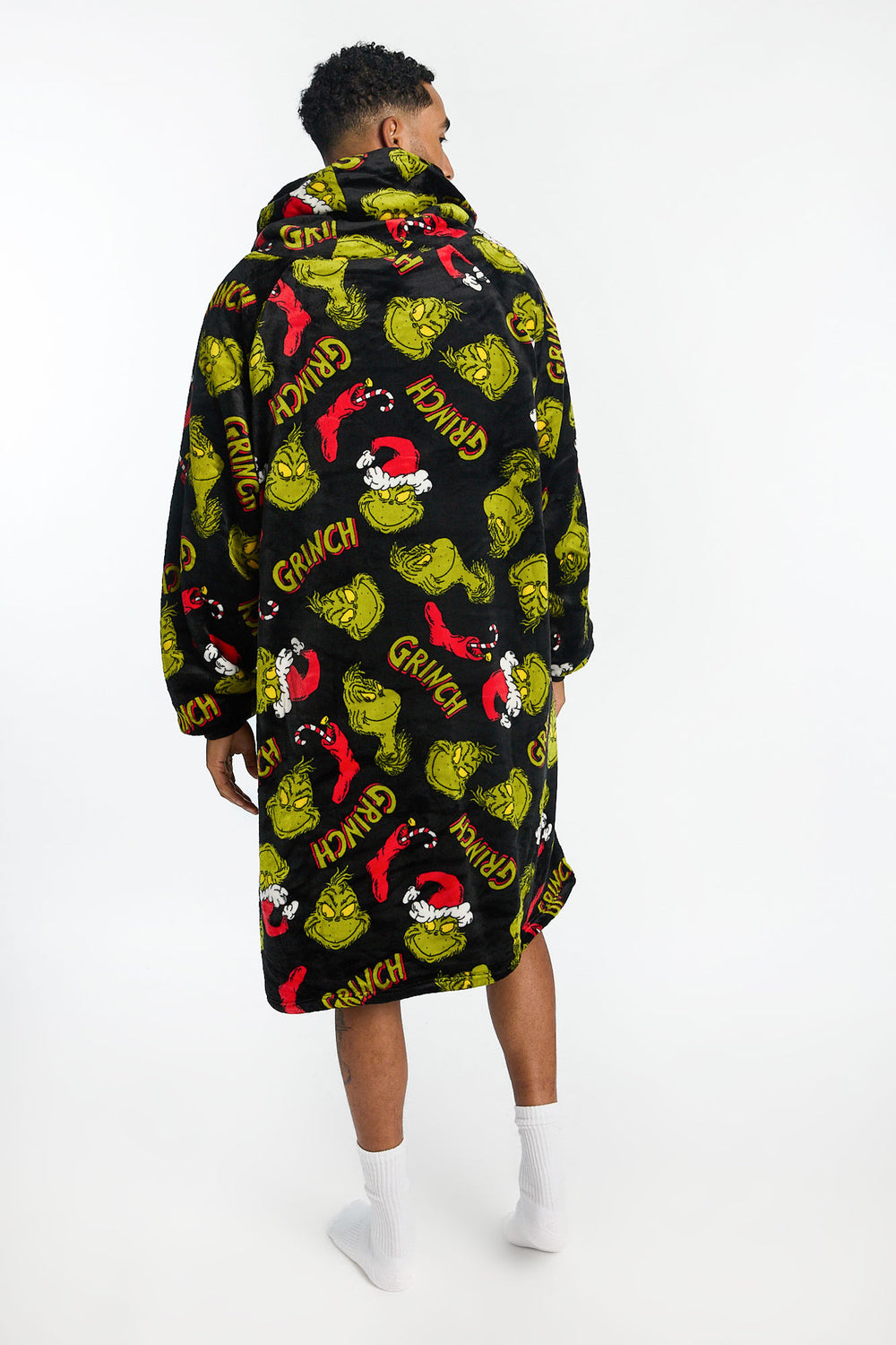 The Grinch Oversized Blanket Hoodie The Grinch Oversized Blanket Hoodie