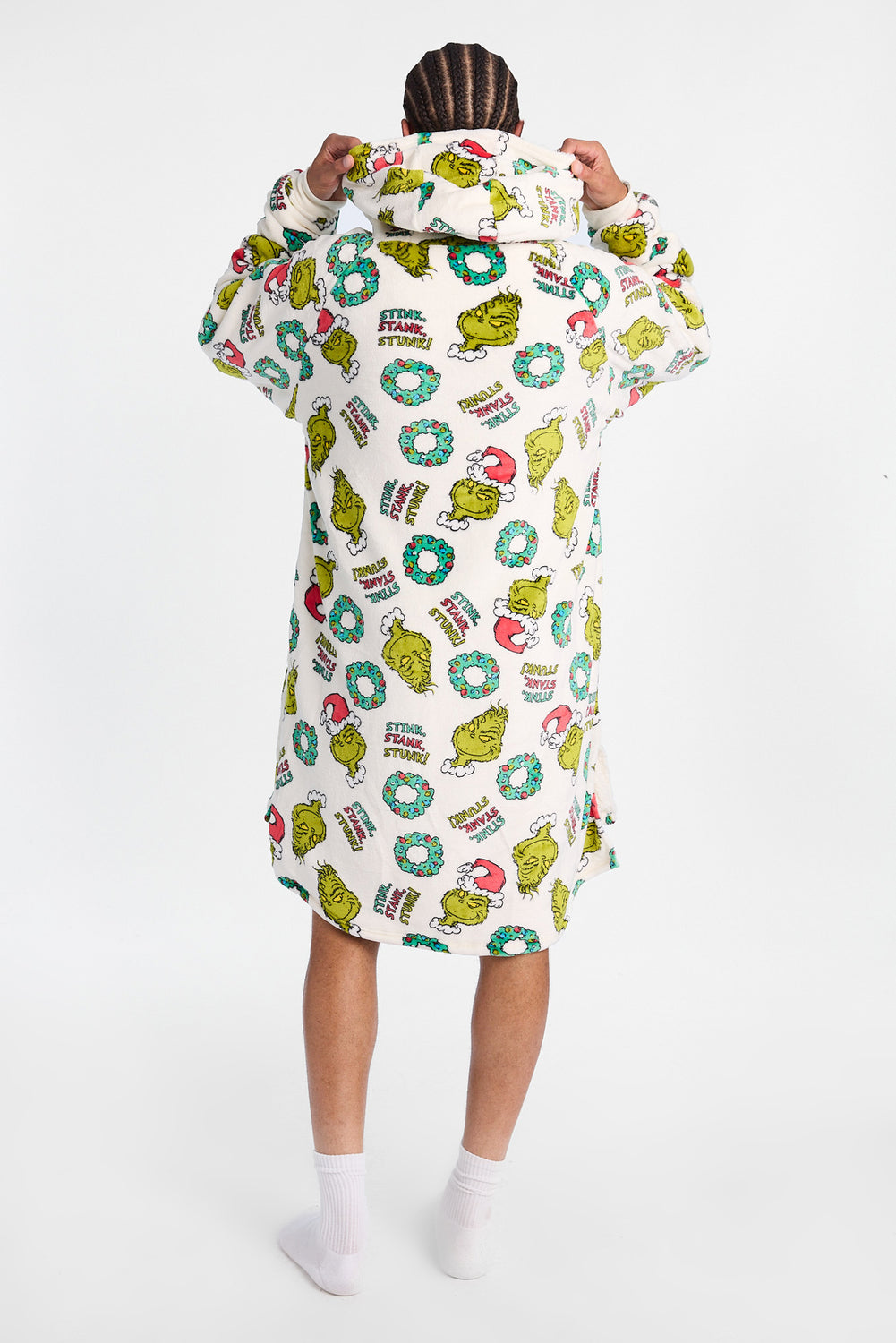 The Grinch Stink, Stank, Stunk! Oversized Blanket Hoodie The Grinch Stink, Stank, Stunk! Oversized Blanket Hoodie