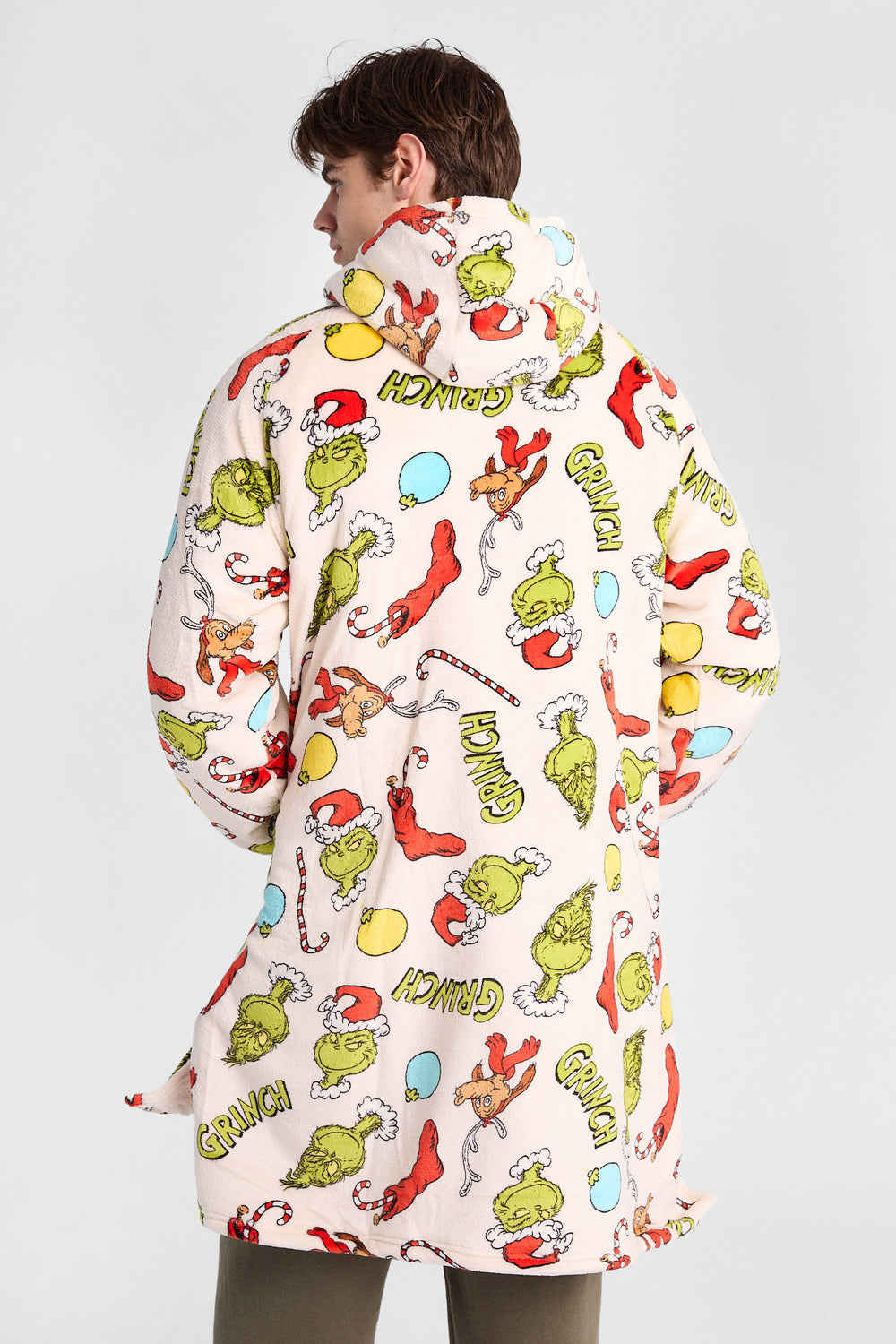The Grinch Graphic Oversized Blanket Hoodie The Grinch Graphic Oversized Blanket Hoodie