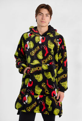 Haut à capuchon couverture imprimé Le Grinch
