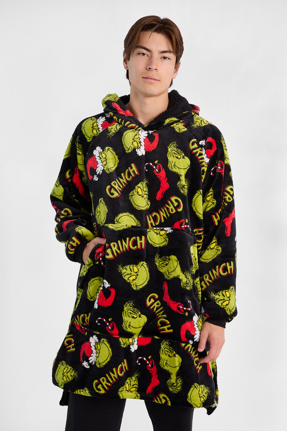 The Grinch Oversized Blanket Hoodie The Grinch Oversized Blanket Hoodie