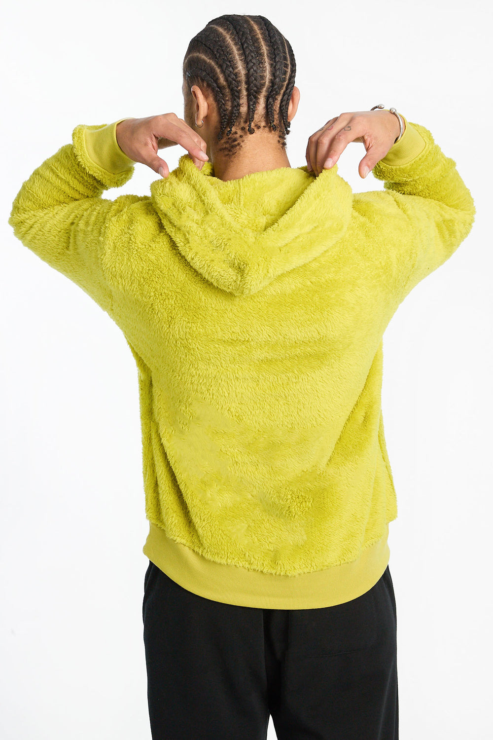 Mens The Grinch Green Sherpa Hoodie Mens The Grinch Green Sherpa Hoodie