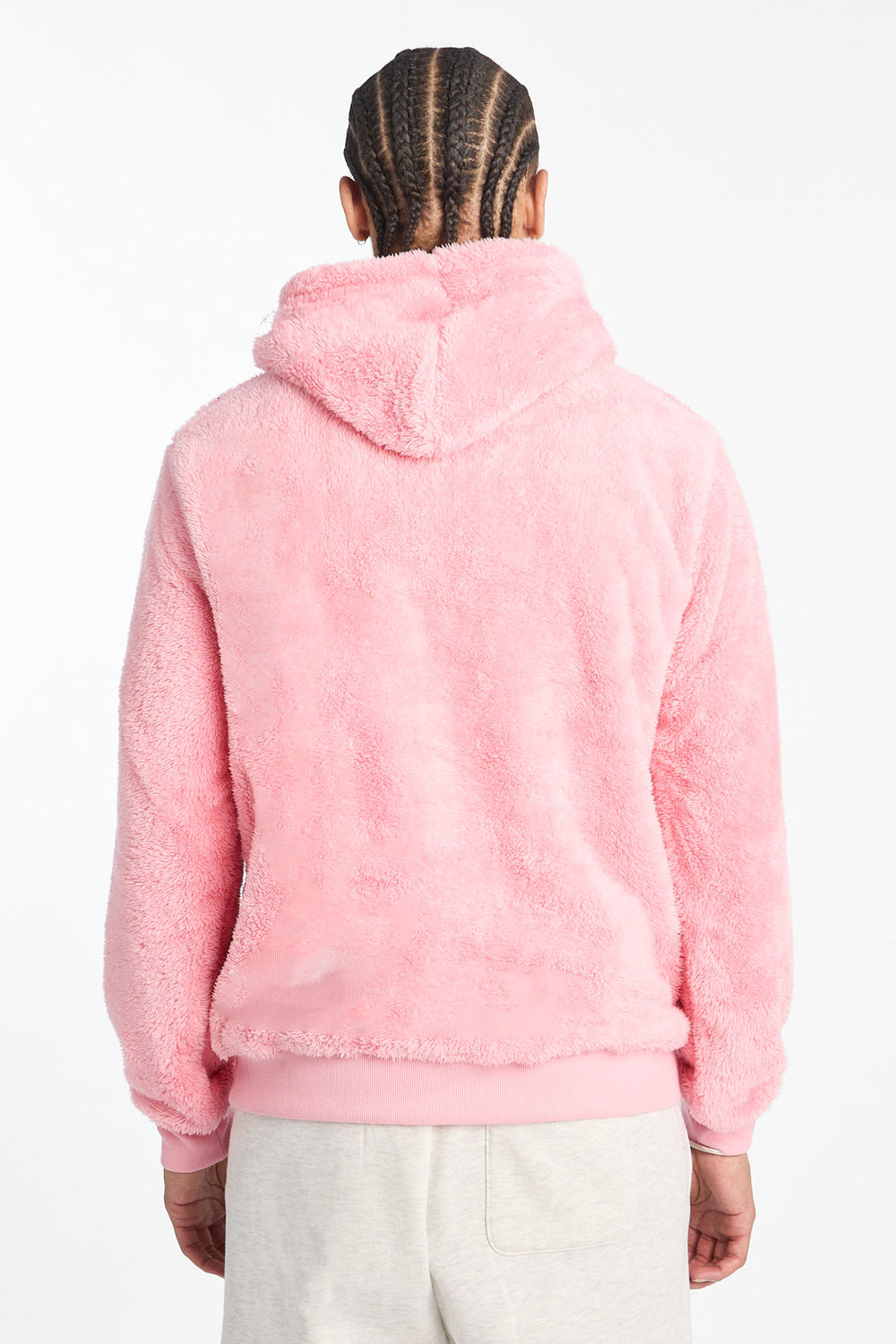 Haut à capuchon en sherpa Patrick Star homme Haut à capuchon en sherpa Patrick Star homme