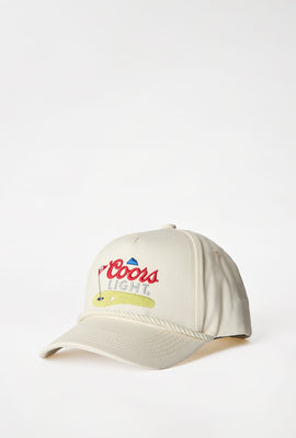 Casquette de baseball brodée Coors Light Golf