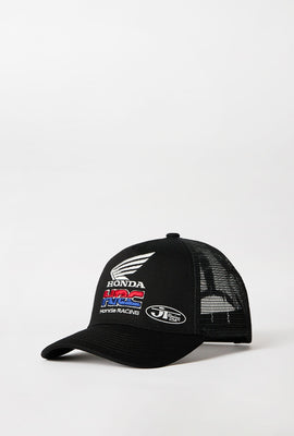 Casquette trucker brodée Honda HRC