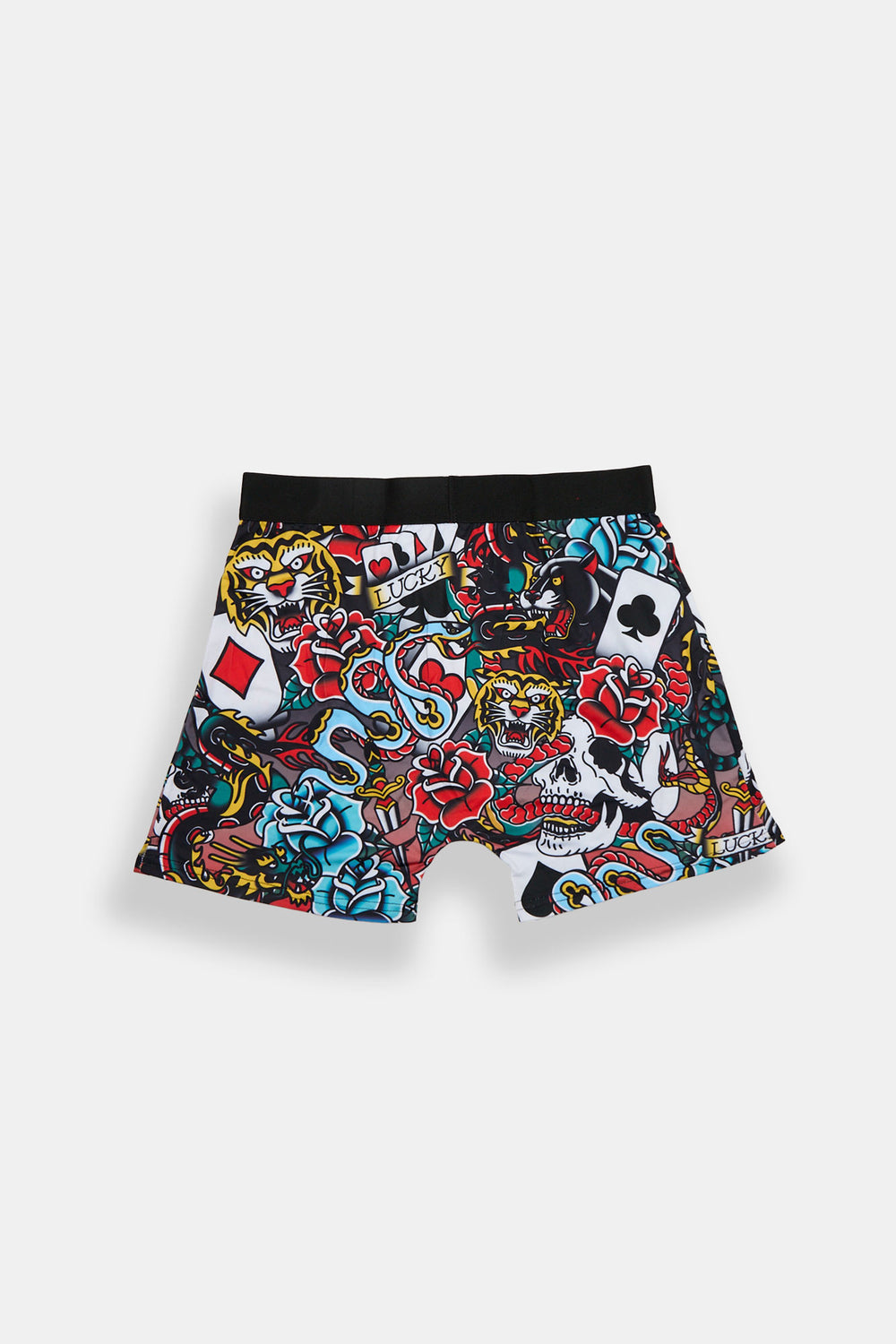 Snake Card Skulls Printed Boxer Briefs Snake Card Skulls Printed Boxer Briefs