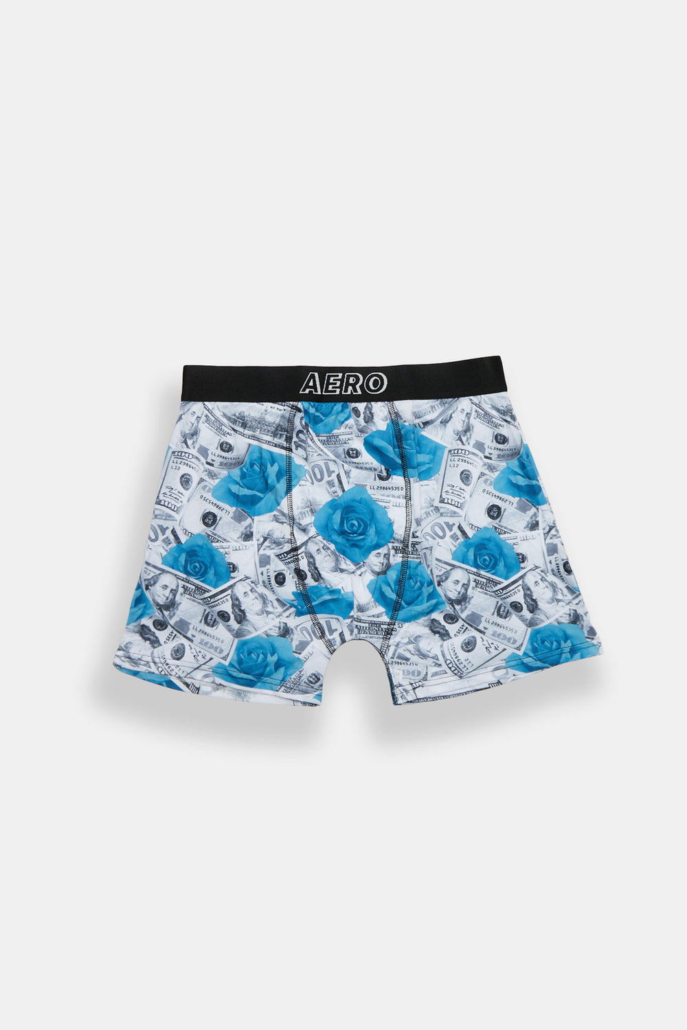 Roses & Money Bills Printed Boxer Briefs Roses & Money Bills Printed Boxer Briefs