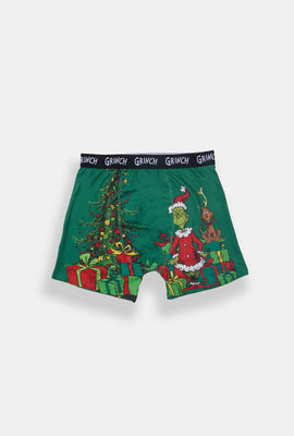 Boxer imprimé de Noël The Grinch homme